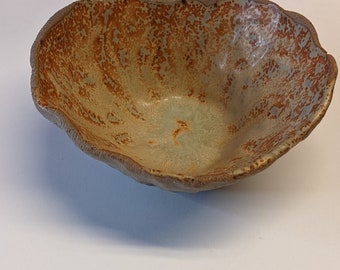 Art Pottery Earthenware Hand Made  Miso or Rice bowl