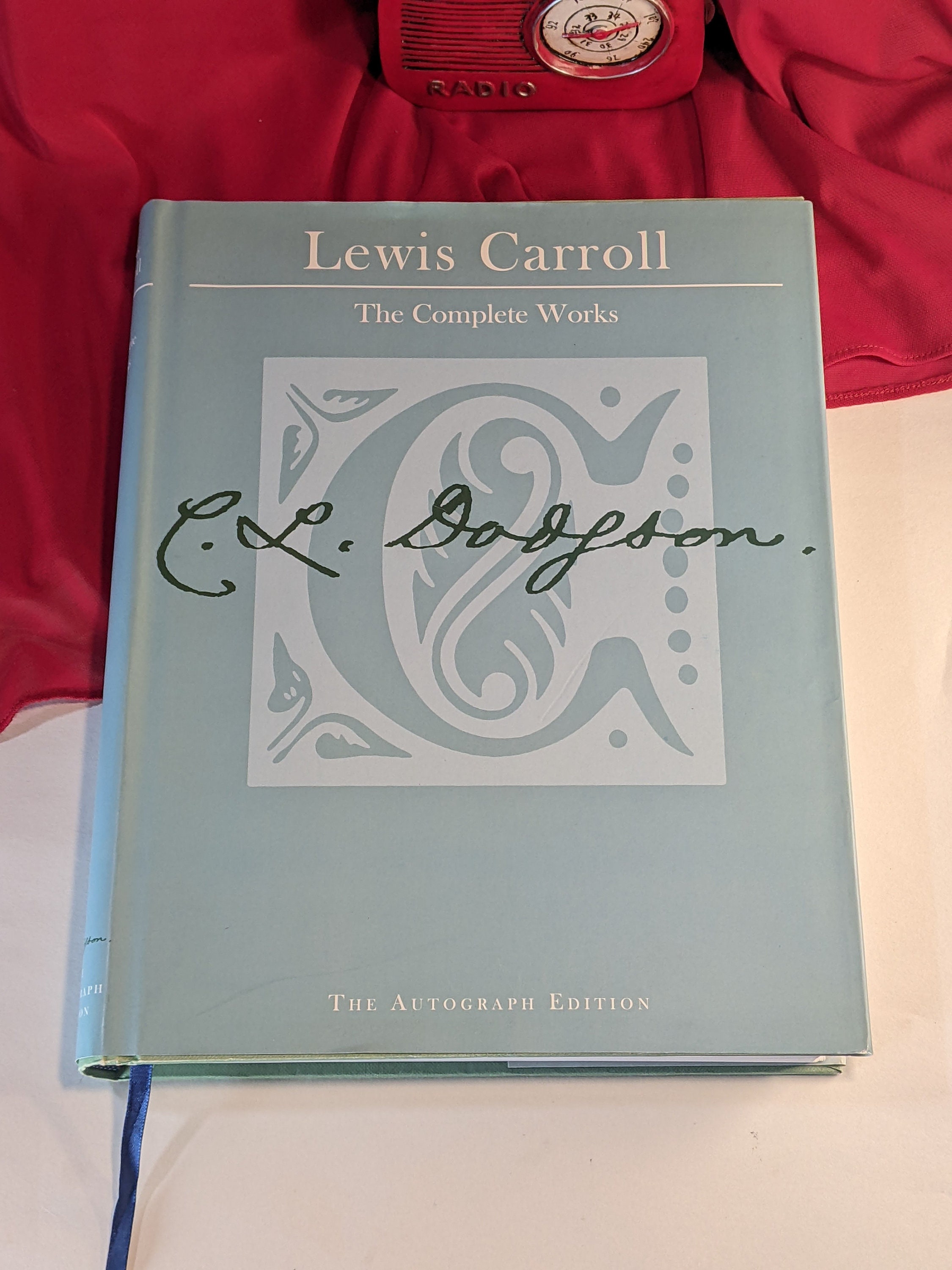 Lewis Carroll The Complete Works The Autograph Edition Collectors Library Edition CRW Publishing 2005 ISBN 978-1-904633-94-5  Dust Jacket