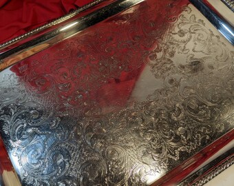 【WM.A. Rogers】バターディッシュ / ブレットサーバー Vintage F.B. Rogers Silverplate Peanut Covered Dish Trinket