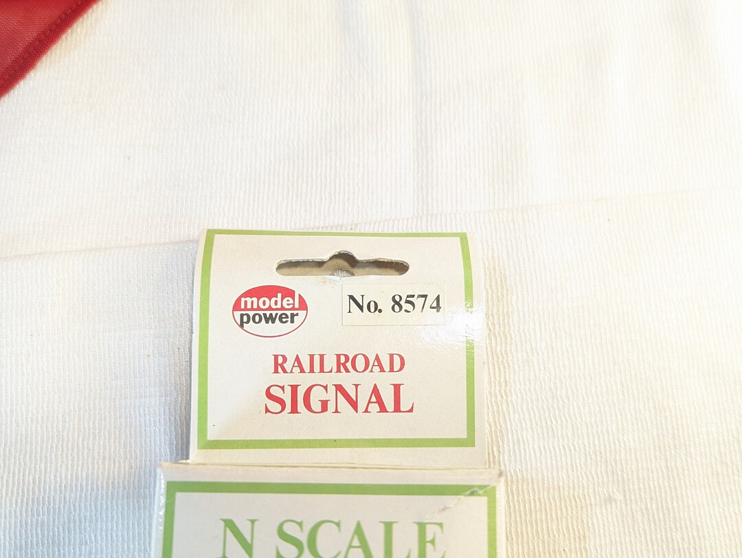 Vintage Model Power Railroad Signal 8574 N Scale New Old Stock Etsy