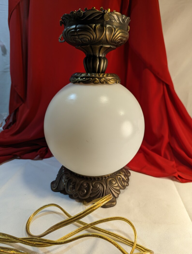 Fenton Art Glass Lamp BASE Only Dreamy Violets Gone With the Etsy