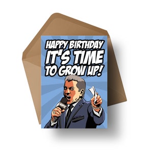 UFC Announcer - Bruce Buffer | Birthday Card