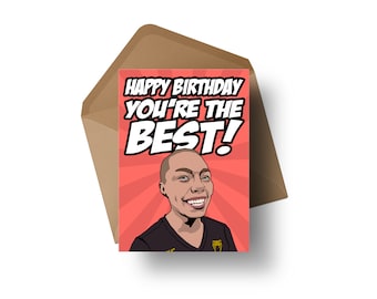 UFC Fighter - Rose Namajunas | Birthday Card