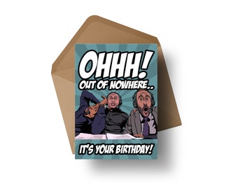 UFC Commentators - DC, Joe Rogan & Jon Anik | Birthday Card