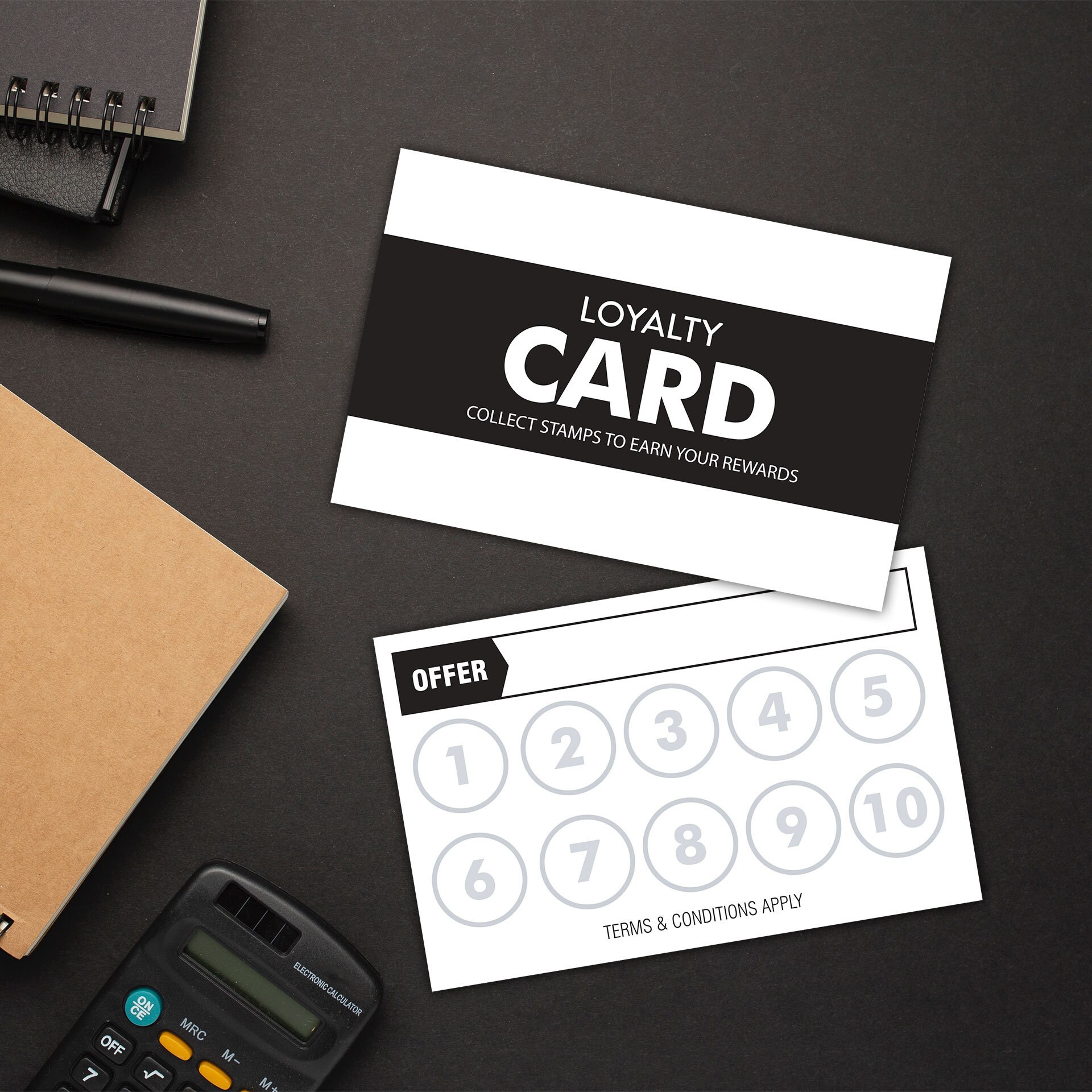 Generic Loyalty Cards Reward Cards for Small Businesses and Startups Etsy UK