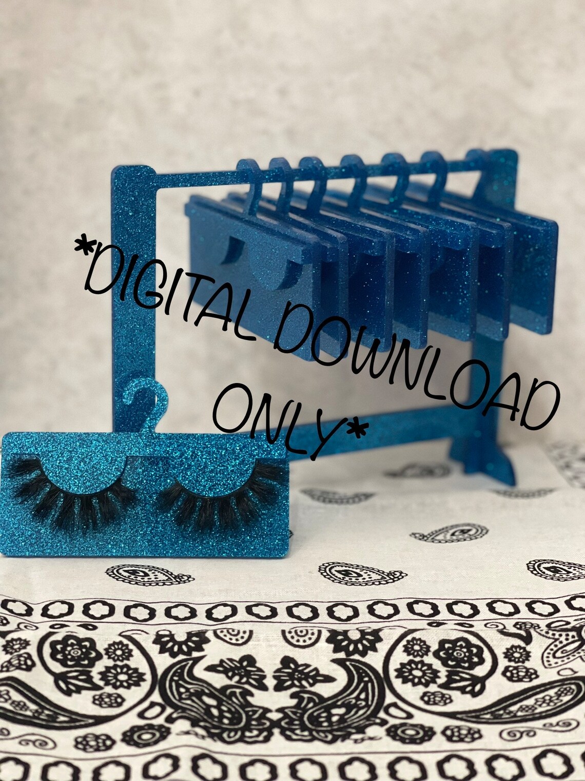 Eyelash Clothes Rack SVG Laser File DIGITAL DOWNLOAD Etsy