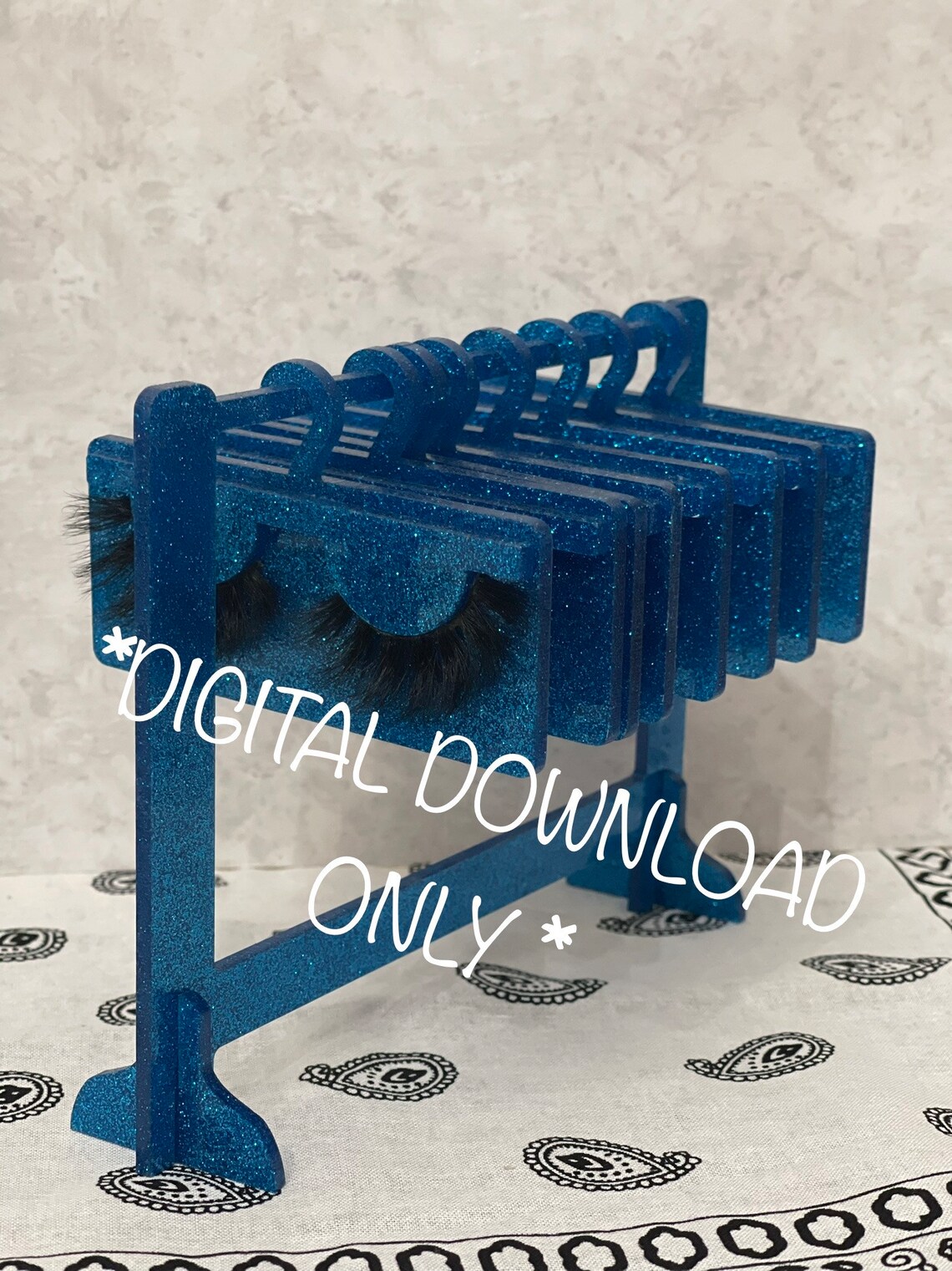 Eyelash Clothes Rack SVG Laser File DIGITAL DOWNLOAD Etsy