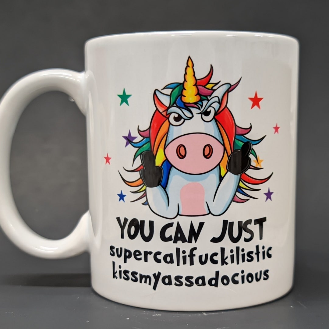 Funny Unicorn Coffee Mug, Gag Gift, Office Gift, Best Selling Mug
