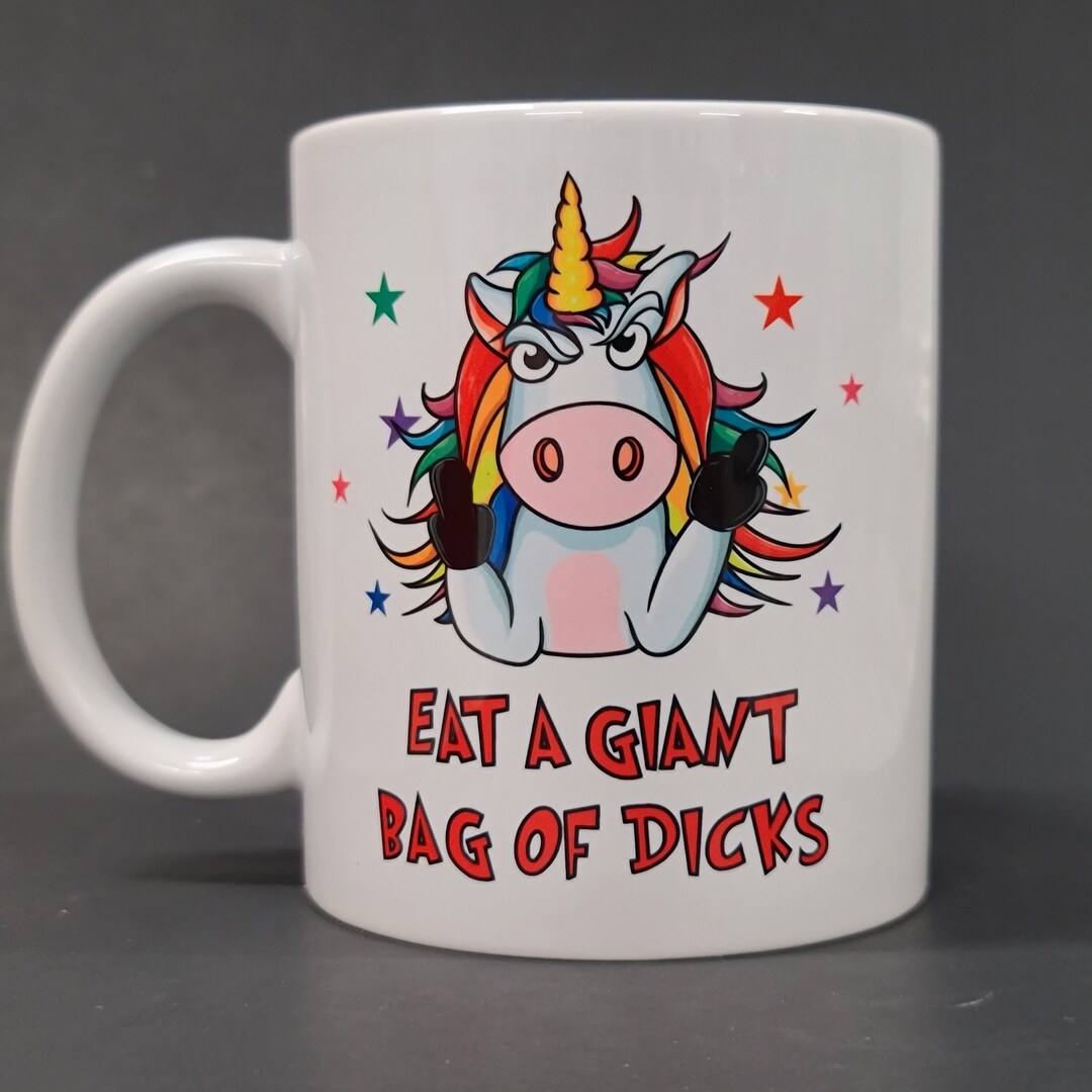 Eat A Giant Bag of Dcks Gag Gift, Office Gift, Best Selling Mug, Coffee