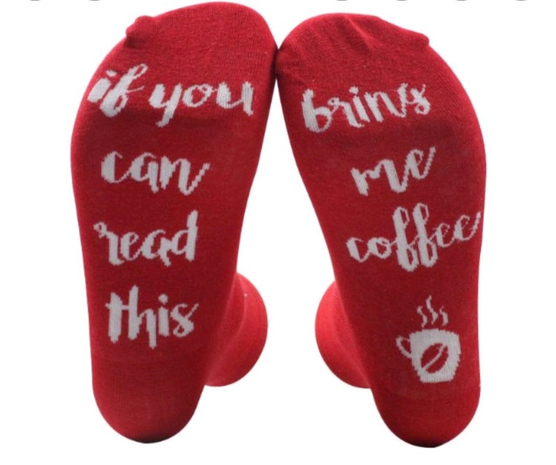 Funny Coffee Socks, If You Can Read This Bring Me Coffee Etsy