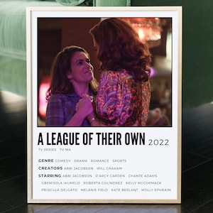 A League Of Their Own (2022) Poster | Movie & TV Poster | Digital Download Art Print | LGBT+