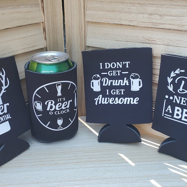 Beer Cold Koozies Etsy