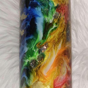 rainbow twist waymaker tumbler with glow 20oz duo