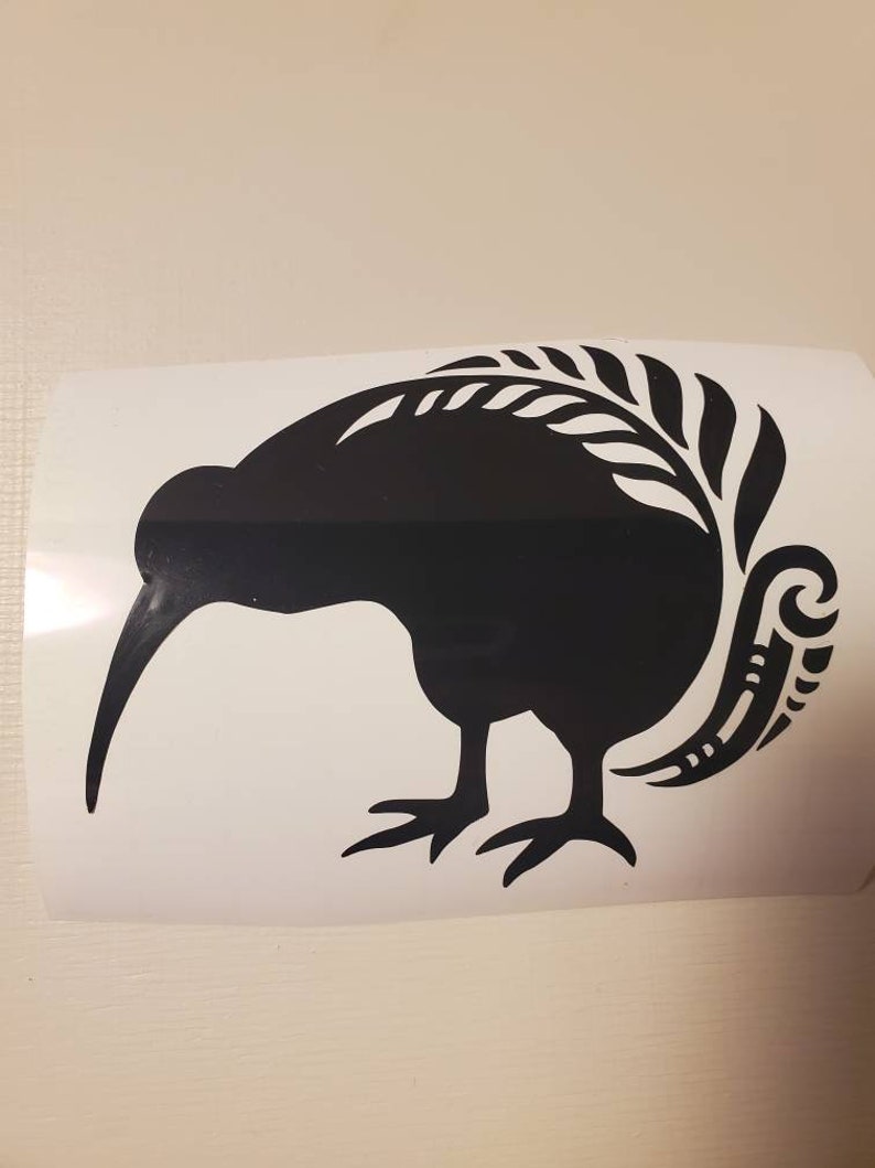 Permanent vinyl decal kiwi sticker Bild 1