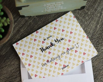 Printable Card, Editable PDF File, Thank You Card, Instant Download ...