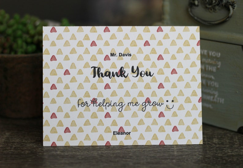 Printable Card, Editable PDF File, Thank You Card, Instant Download ...