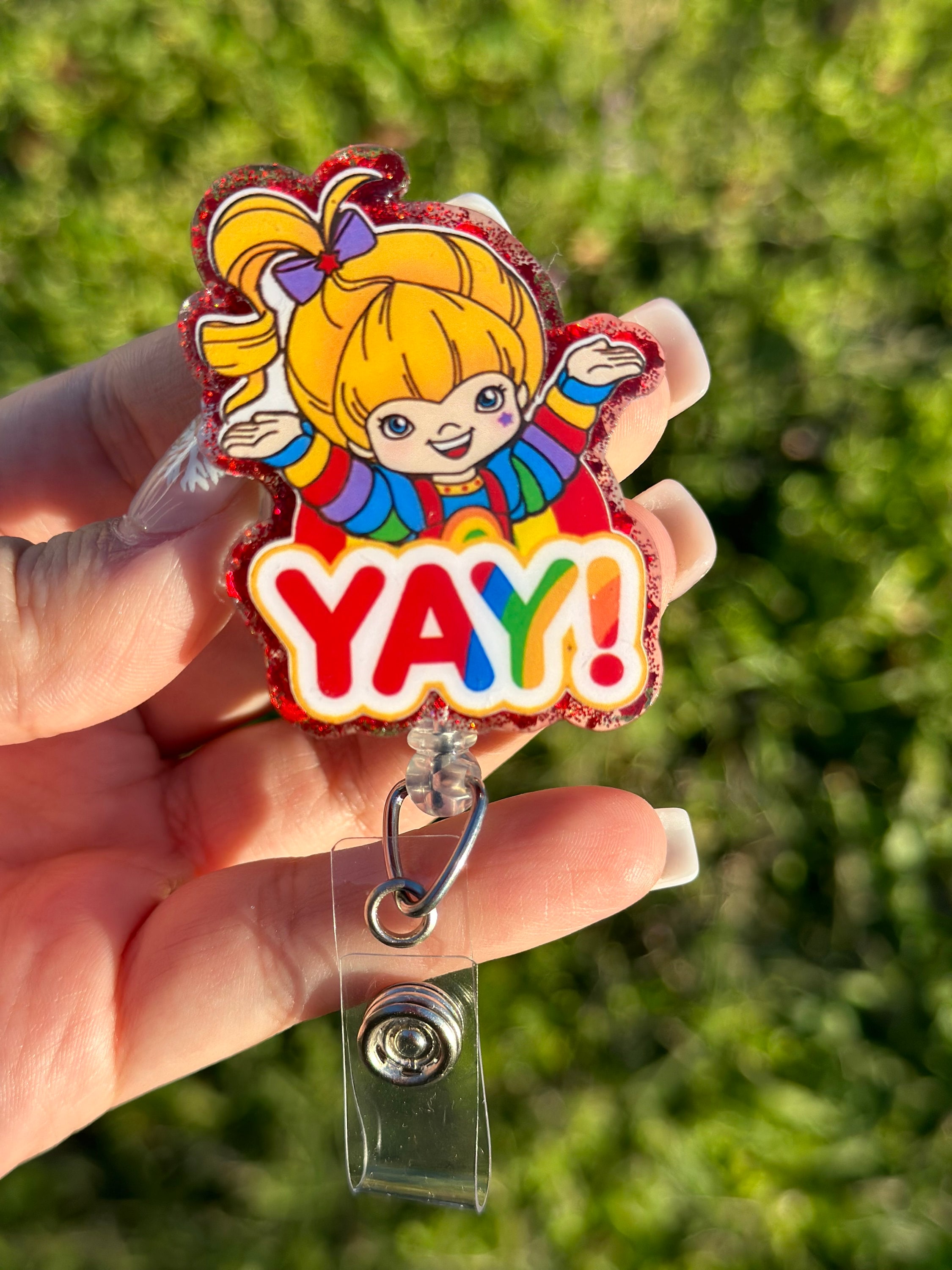 Rainbow Brite Keychain 