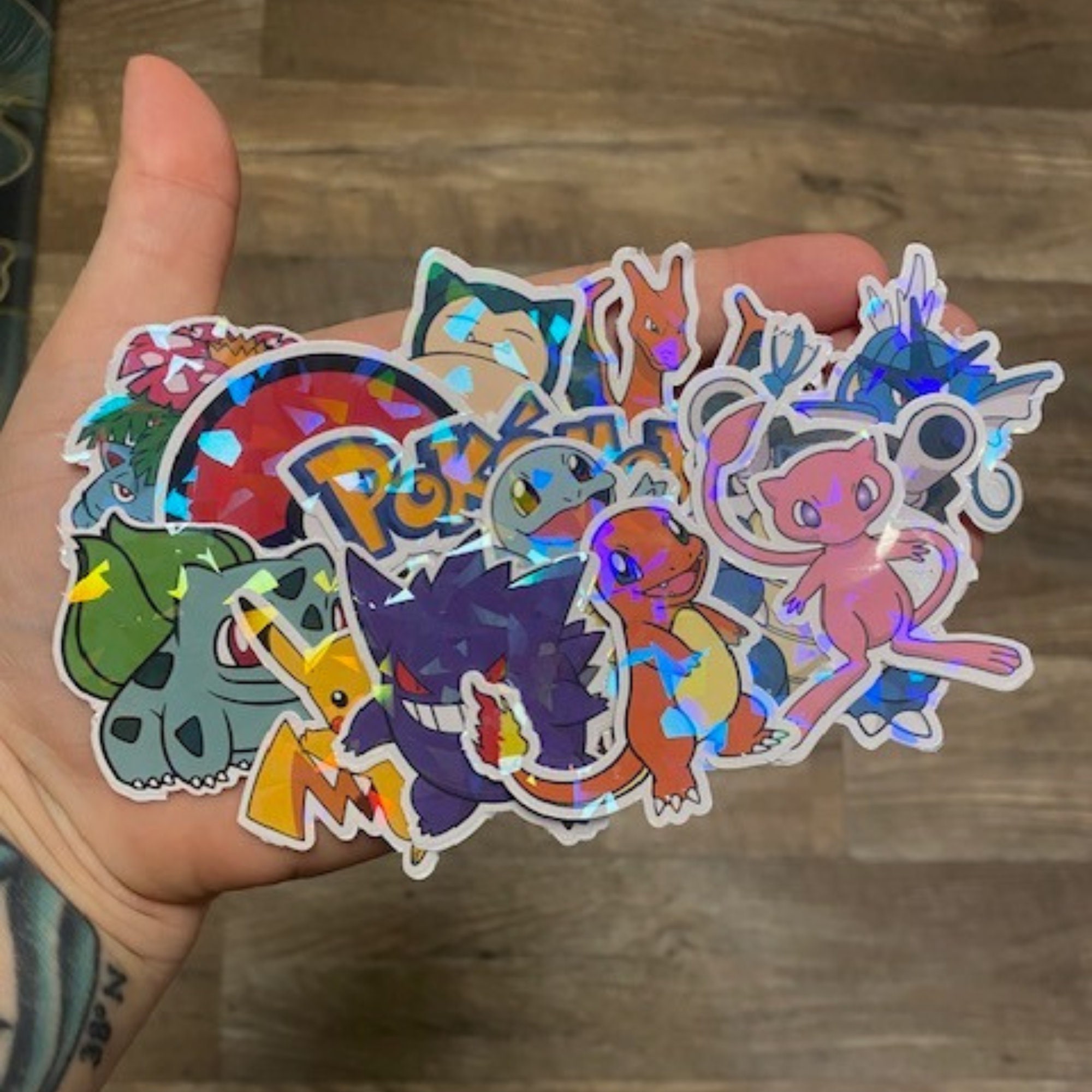 Pokemon Order Sticker Pokémon Sticker Pack - Etsy