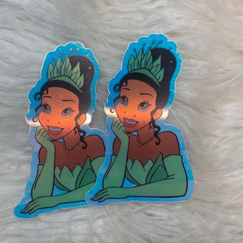Princess Tiana Sticker Etsy
