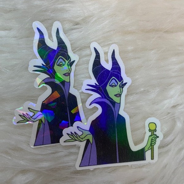 Maleficent sticker