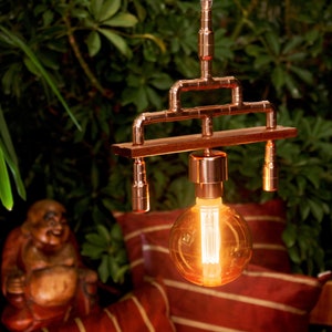 Kroonluchter, hanglamp, koperen lamp, koperen hanglamp, koperen kroonluchter, koperen lamp, plafondlamp, hanglamp, verlichting