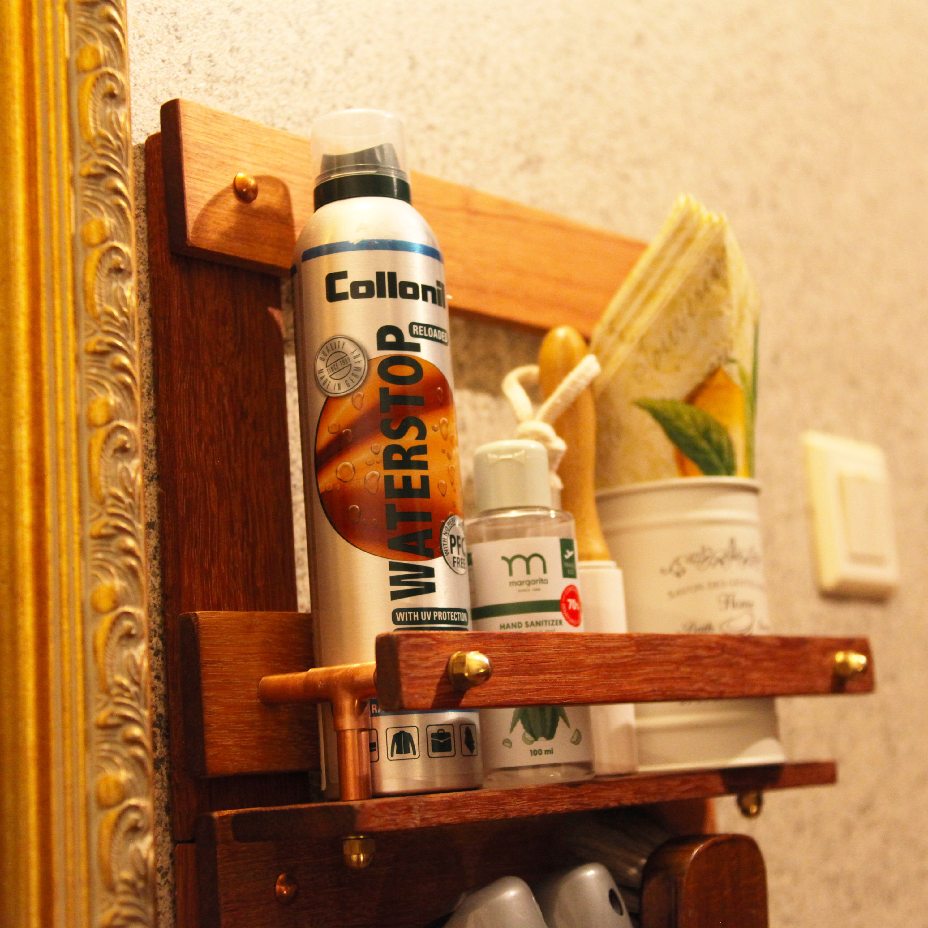 Shoe Shelf Accessory Exclusive Rack for Shoe Shine Brush Holder, Rack ...