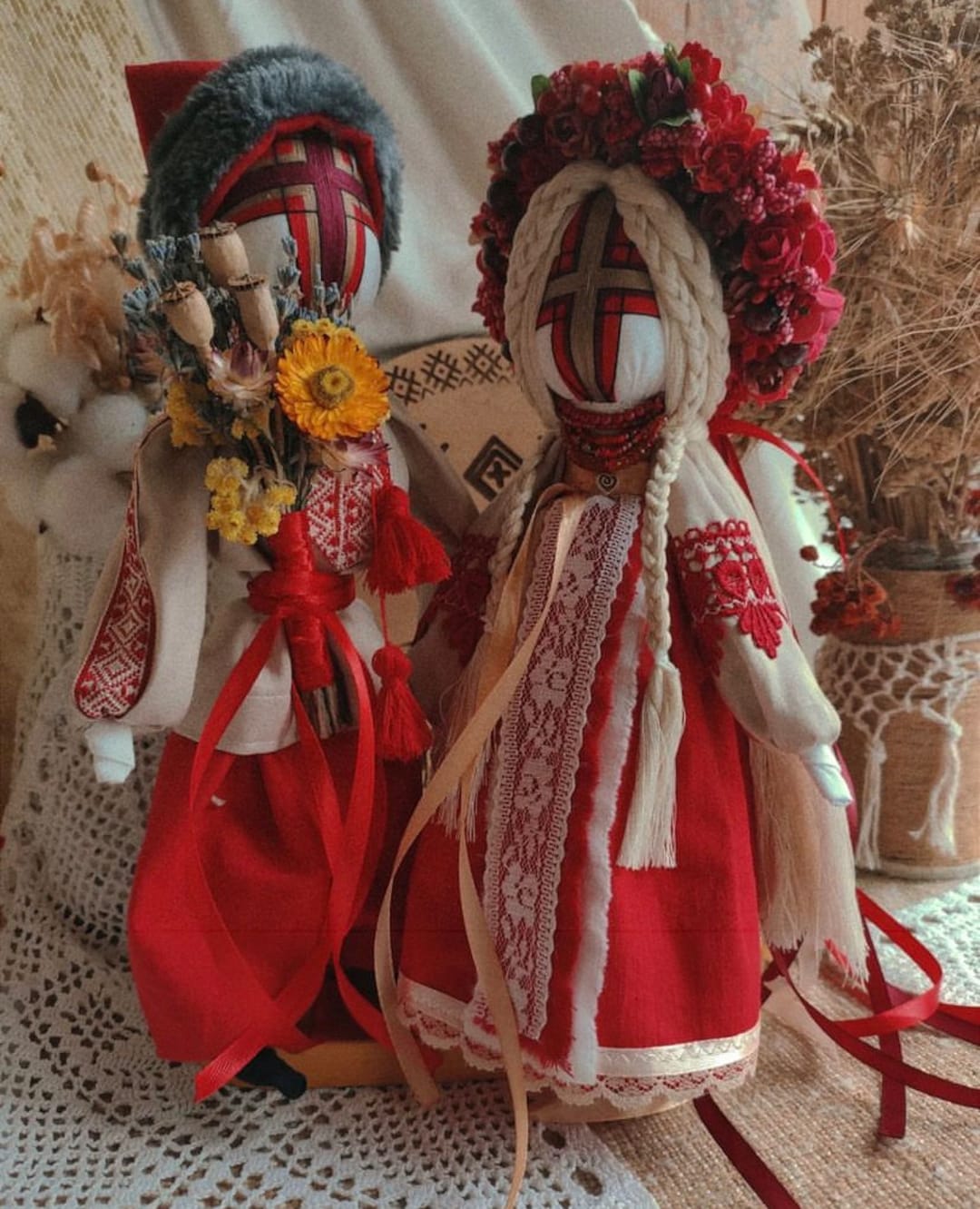 Motanka Doll, Traditional Ukrainian Doll, Amulet for Family, Talisman