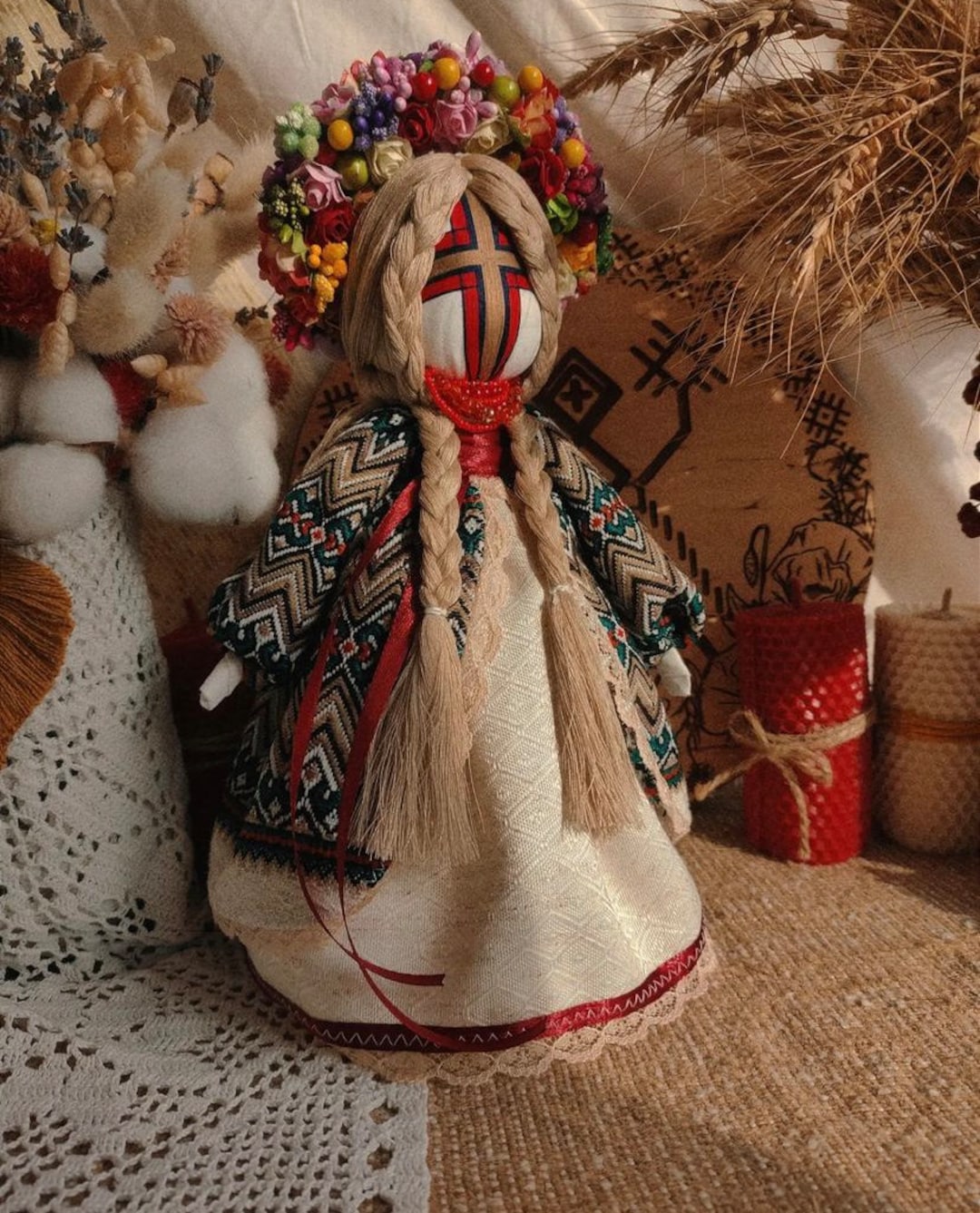 Motanka Doll , the Goddess of the Family ,ukrainian Doll, Amulet Doll ...