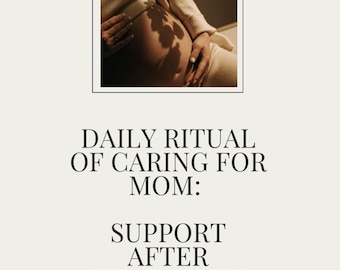Postpartum Self-Care Guide for New Moms – 20-Minute Daily Ritual, Mindfulness & Emotional Healing PDF