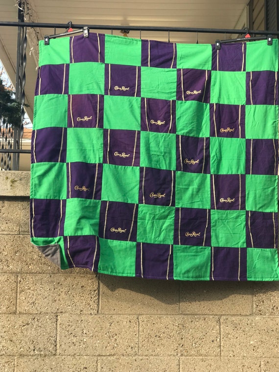 Crown Royal Bag Quilt Etsy