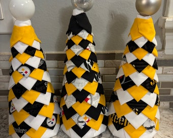 Pittsburgh Steelers Christmas Tree- 9 in