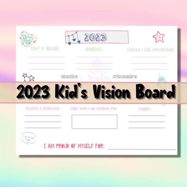 Shop Vision Board - Etsy