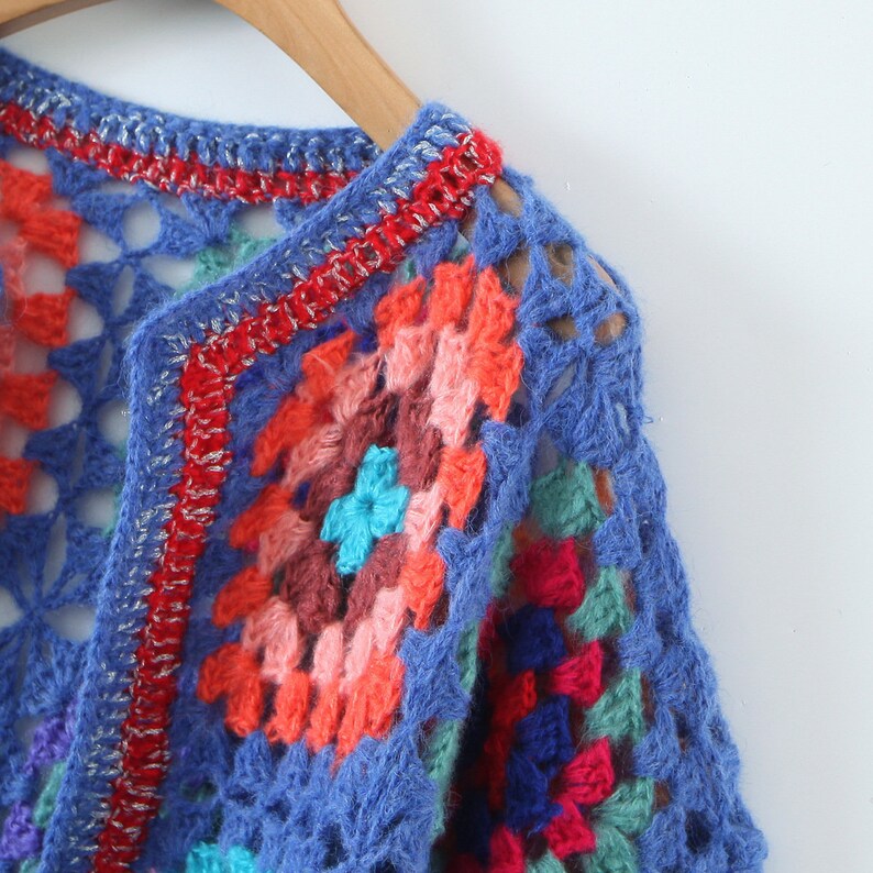 Crochet Sweater Cardigan Handmade Crochet Jacket Short Etsy