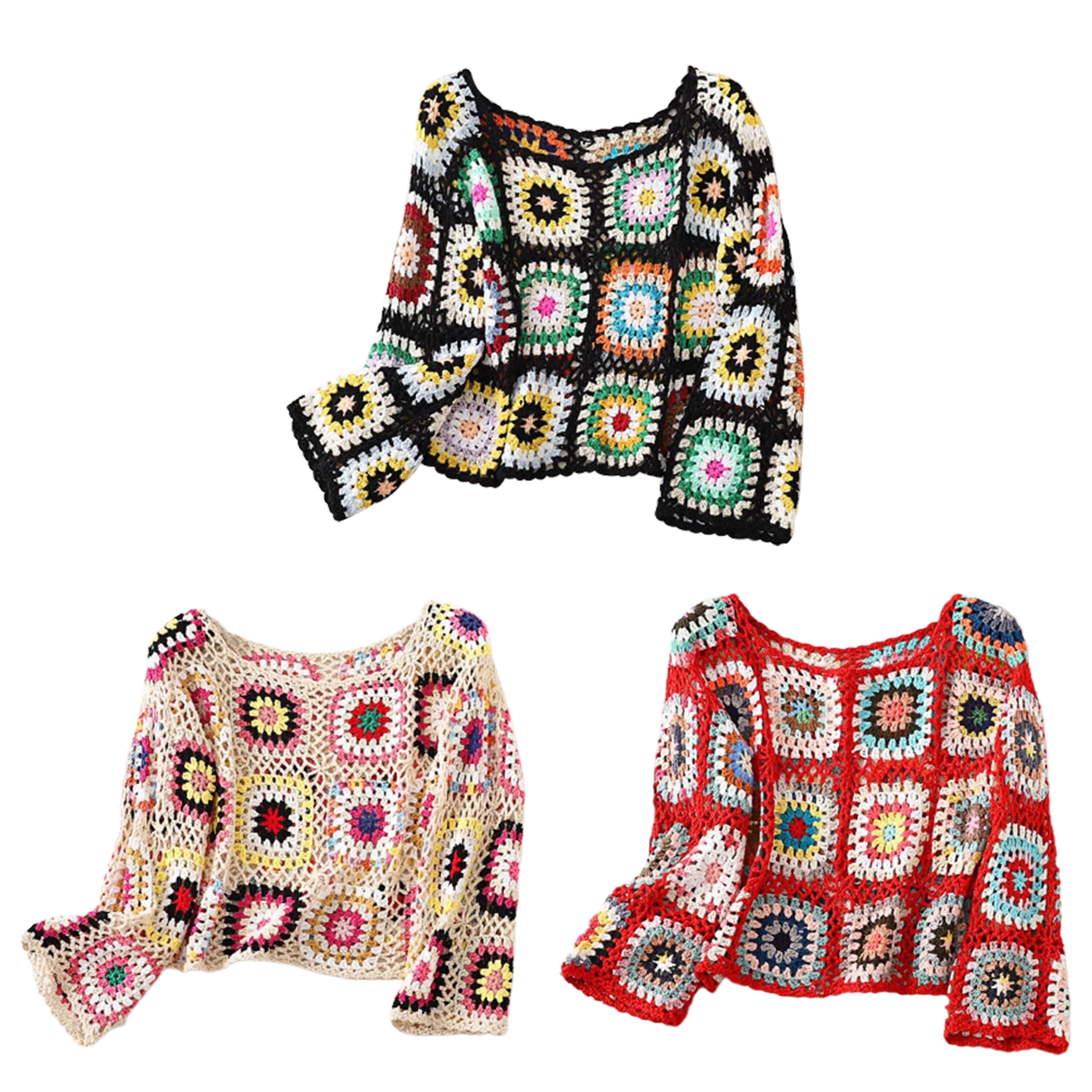 Crochet Shirt Handmade Crochet Top Crochet Top Crochet Long Etsy