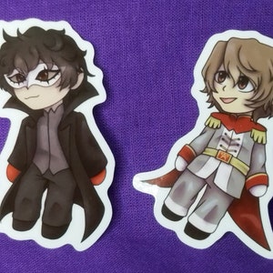 Akeshu Plüschtier Sticker - Persona 5 Crow/Joker