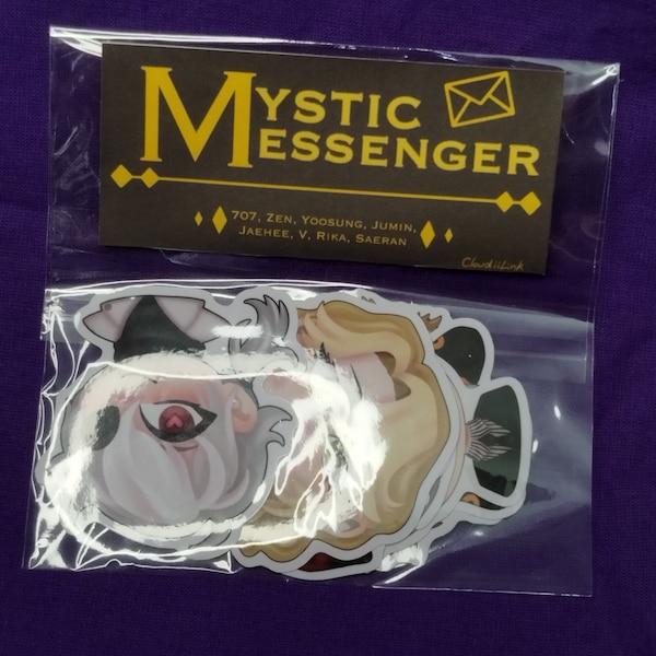Mystic Messenger chibi stickers