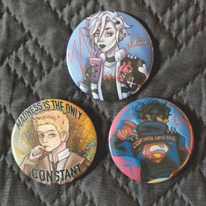 DC-knopbadges