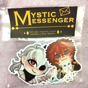 Mystic Messenger chibi stickers