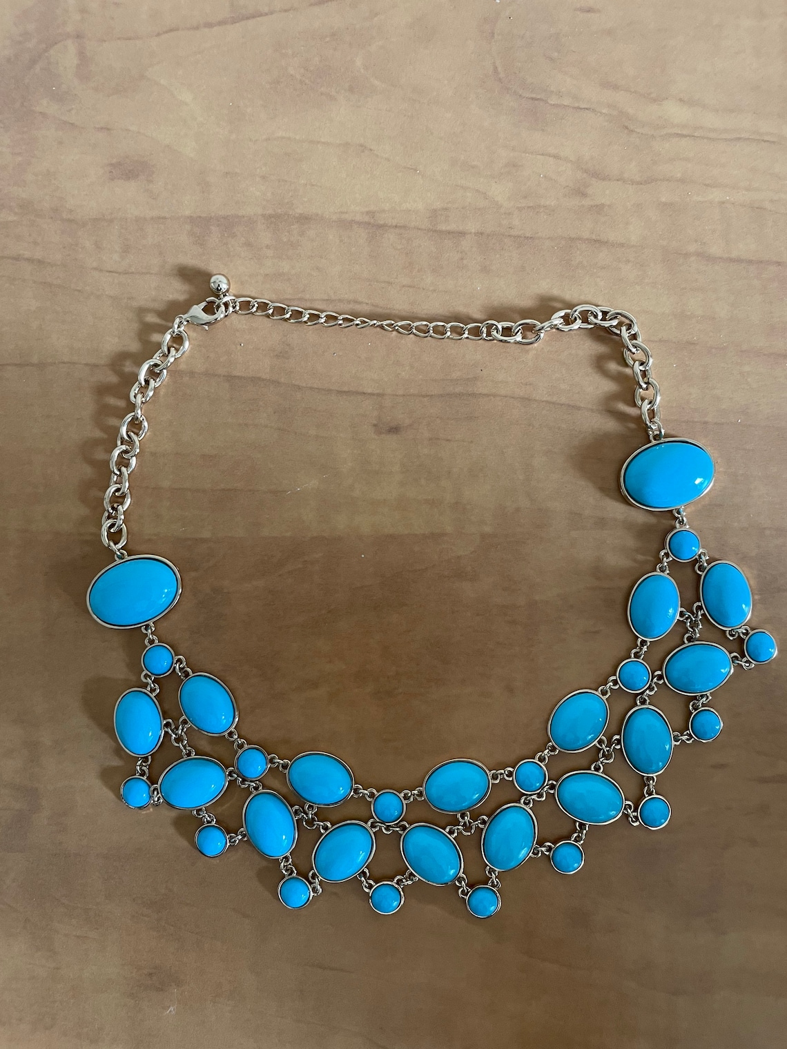 Turquoise Necklace Costume Jewelry Etsy