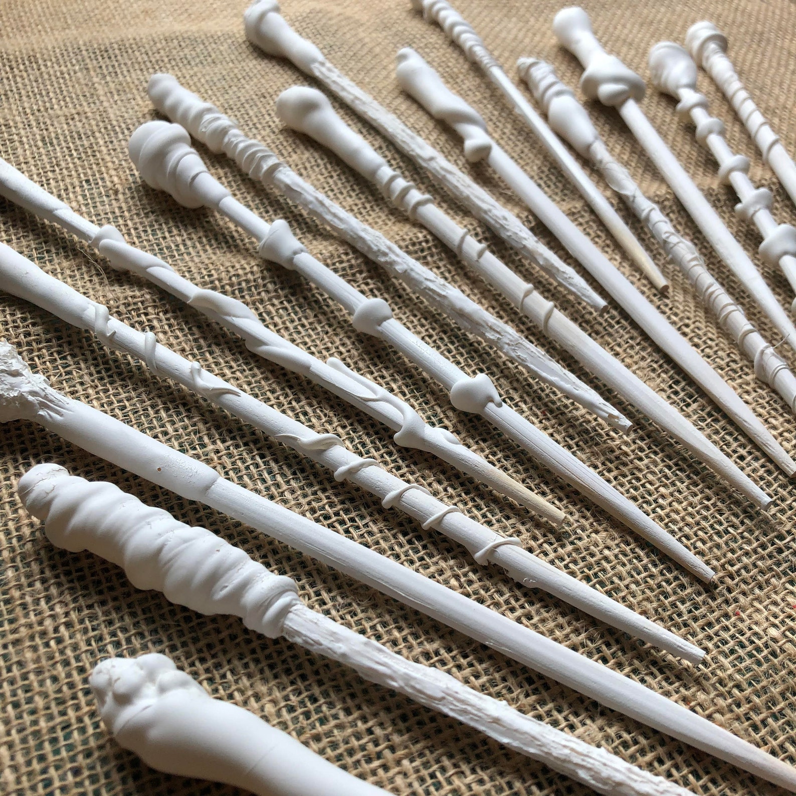 Readytopaint Magic Wands Small primed wands Etsy
