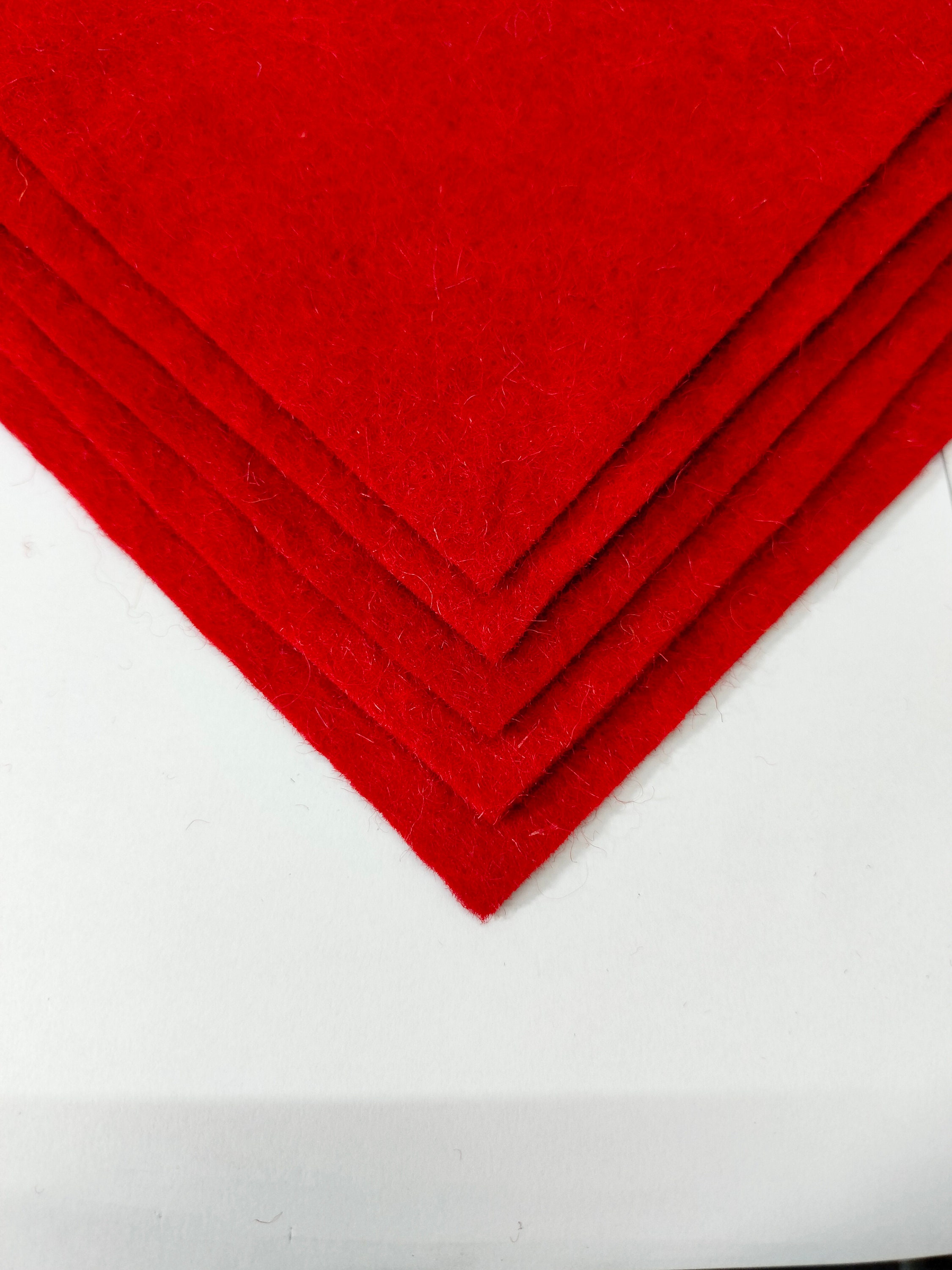 Felt Sheets Wool Felt Fabric Felt Sheet 3 Mm 4 Mm A4 Size 10 Sheet