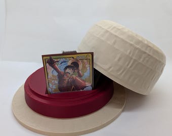 One Piece StrawHat (Mugiwara) - for One Piece, Mtg Commander Yugioh, Pokemon, Trading Card Games