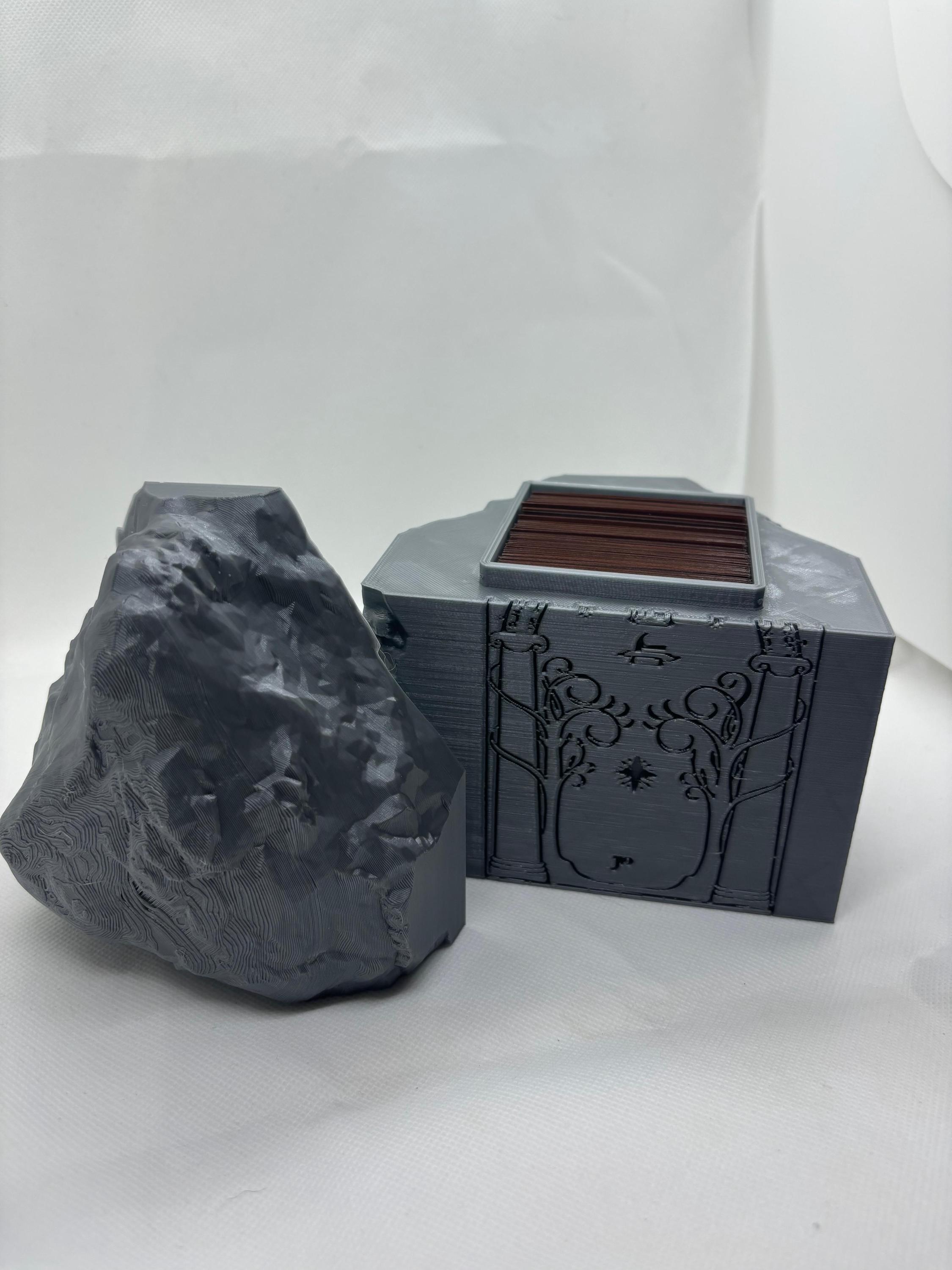Doors of Durin Deckbox - 3D Printed MTG Commander Storage