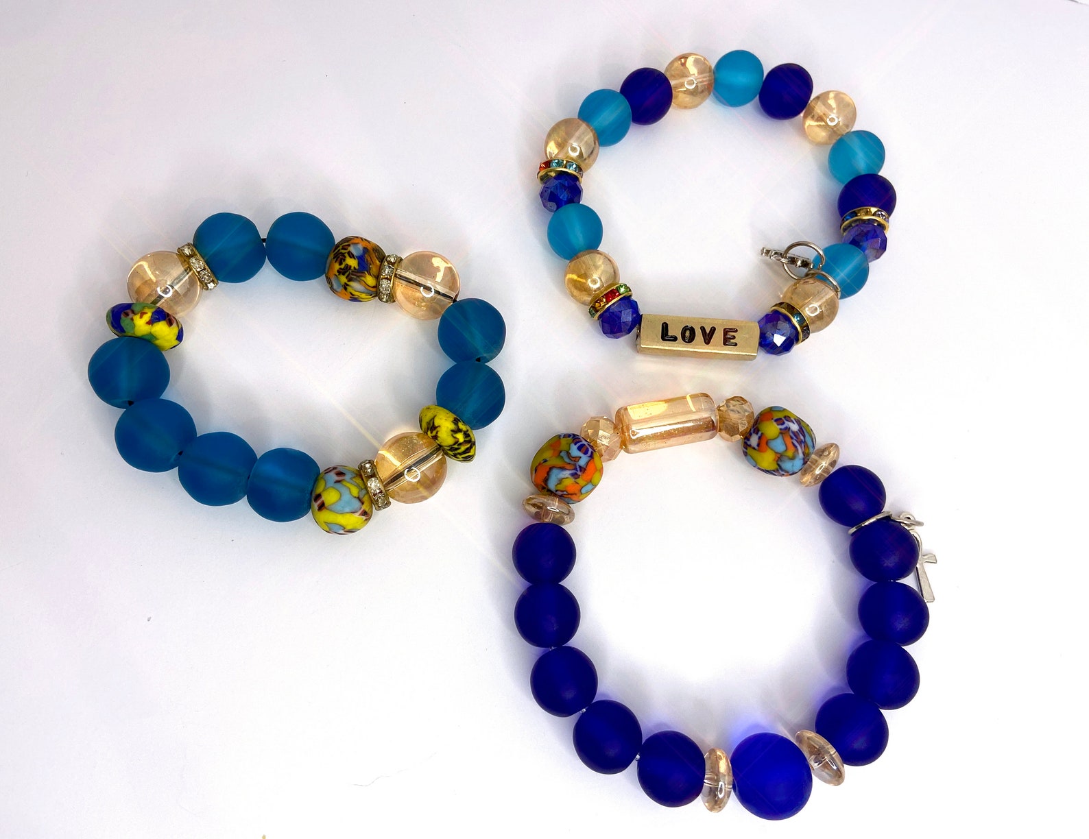 Handmade Bracelets Ghana Bracelet Beaded Bracelet Etsy