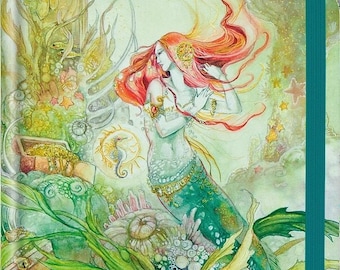 Stephanie Law, Mesmerizing Mermaid Hardcover Journal