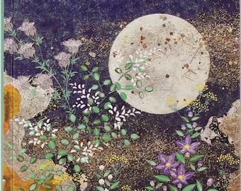 Autumn Moon Night Hardcover Journal