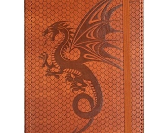 Medieval Dragon Faux Leather Journal