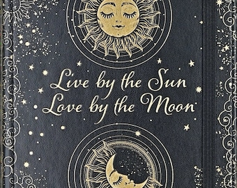 Live By the Sun Faux Leather Journal