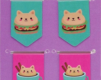 Kawaii Cats i-Clips Magnetic Page Markers