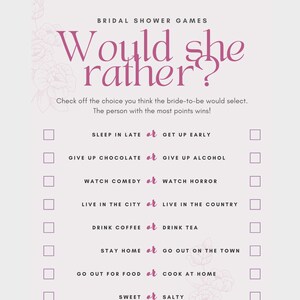 Bridal Shower Game, Engagement Party Game, Printable Engagement Party Game, Game for Engagement Party, Wedding Shower Games